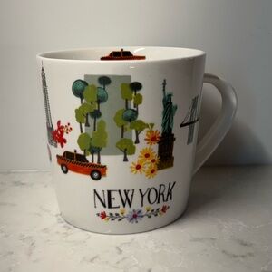 New York Cityscape White Mug Grace Teaware